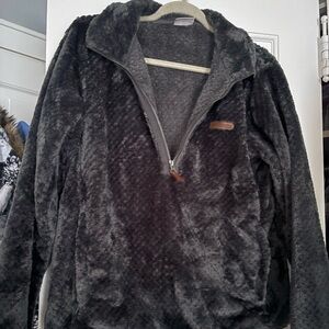 Columbia Gray Fleece Sweatshirt